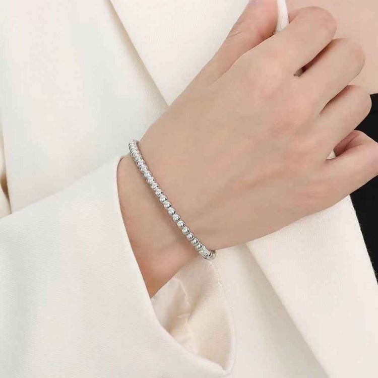 Beautiful bracelets in different colors like silver, gold, rose gold and more!