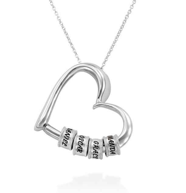 Forever in My Heart: Personalized Name Necklace