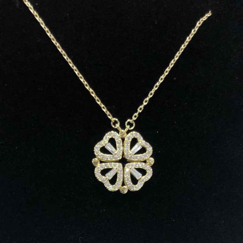 Serena Clover Necklace - Elegance Meets Nature-Inspired Design