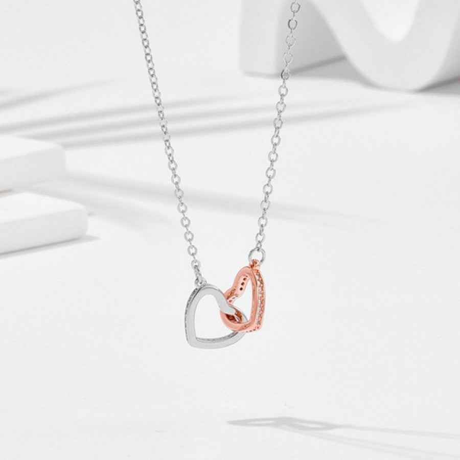 Amora Heart Link Necklace - Elegant Jewelry for Every Occasion