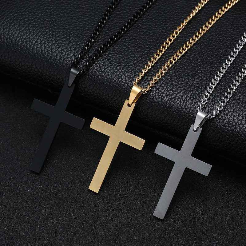 Valor Cross Necklace - Elegant Faith-Inspired Jewelry for Every Occasion