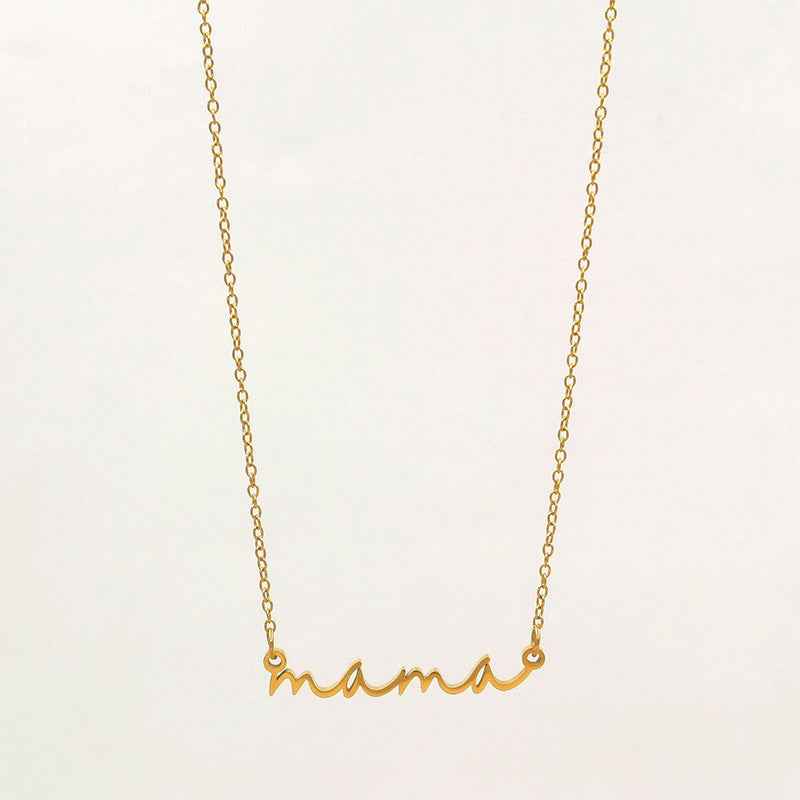 Aurelia Link Necklace Mama Edition - Stylish Tribute Jewelry for Moms