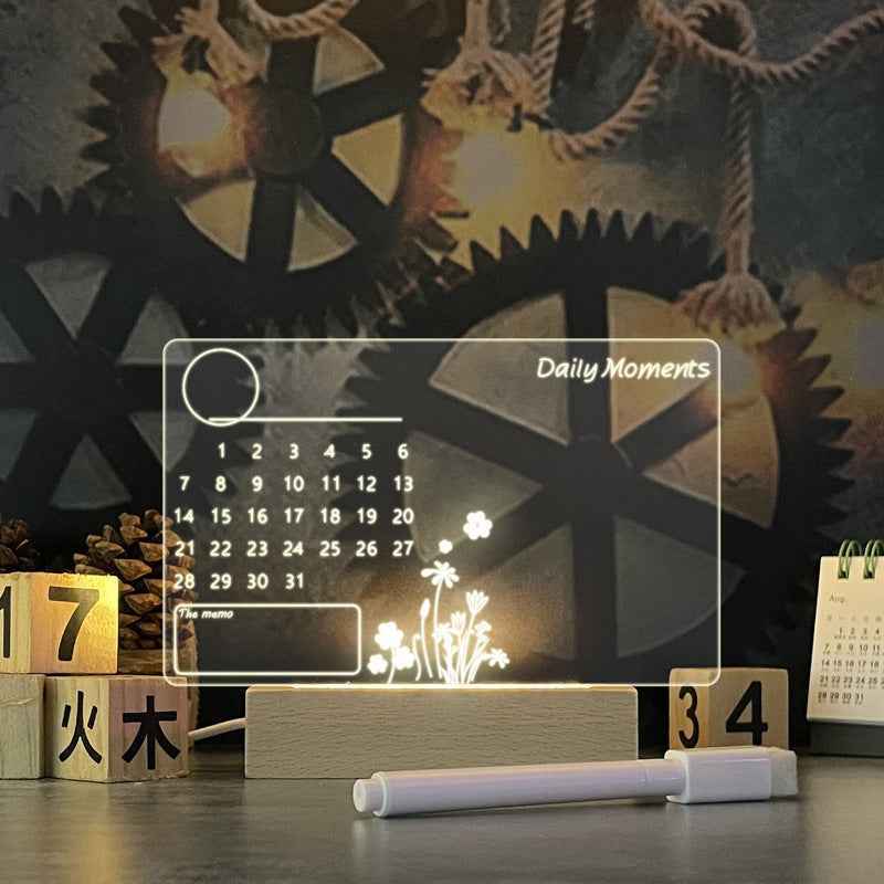 GlowScribe LightBoard | Light with USB and Erasable Pen