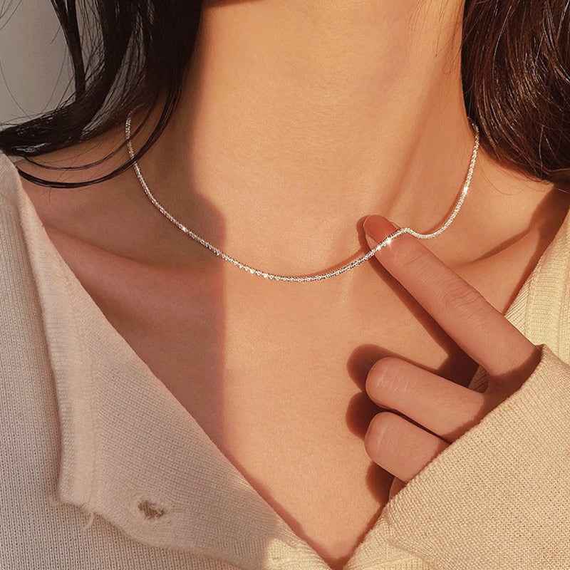 Aureline Necklace - Elegant Ellipse Chain Design for Every Occasion
