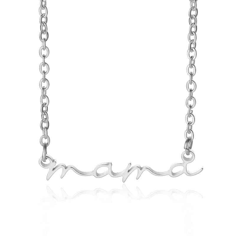 Aurelia Link Necklace Mama Edition - Stylish Tribute Jewelry for Moms
