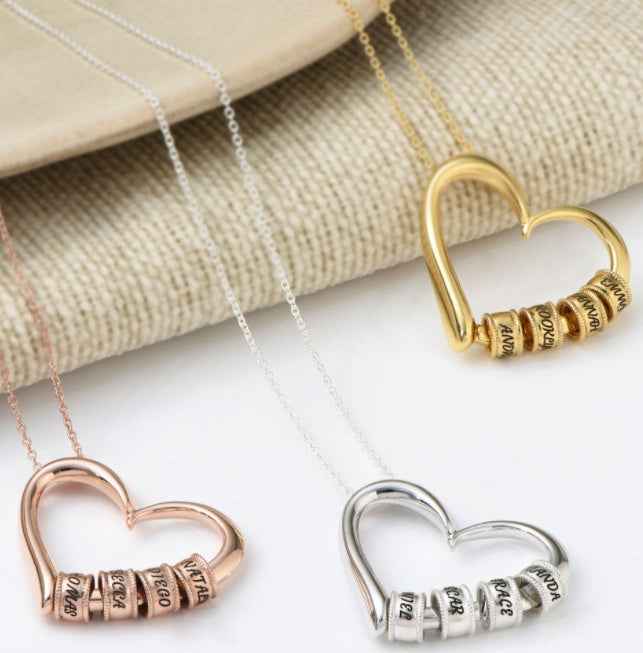 Forever in My Heart: Personalized Name Necklace