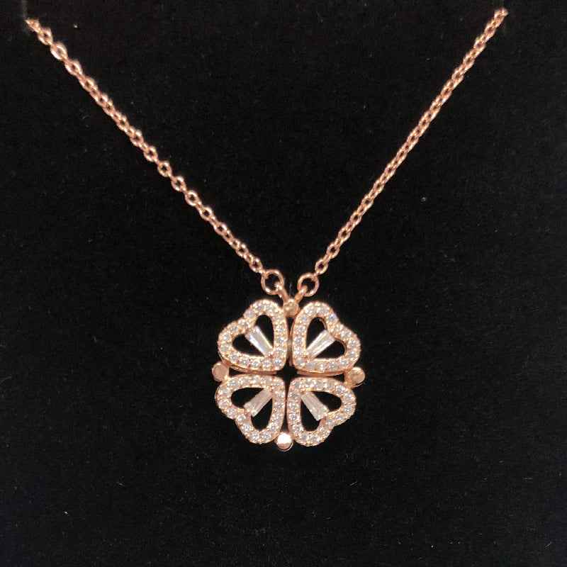 Serena Clover Necklace - Elegance Meets Nature-Inspired Design