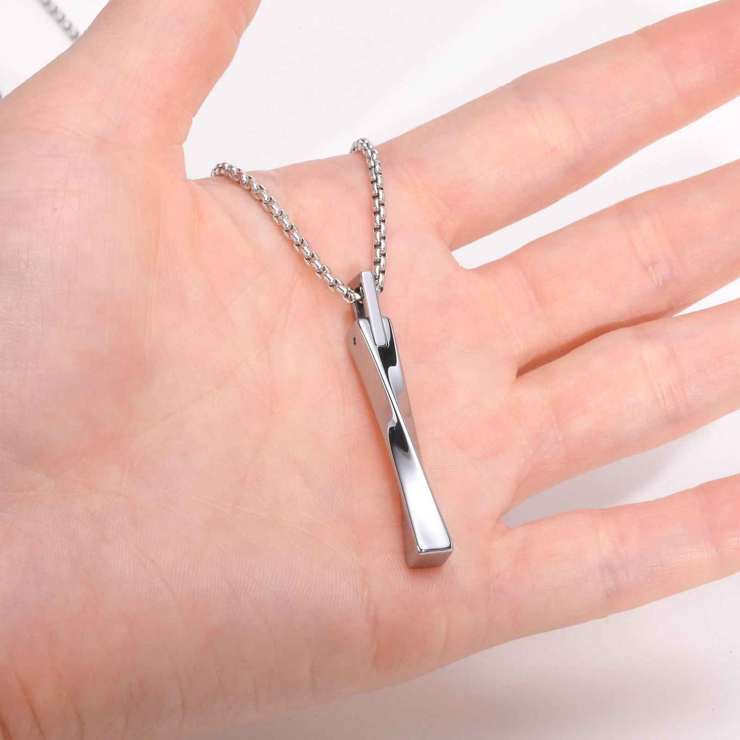 Eterna Mobius Pendant Necklace - Timeless Elegance for Every Occasion