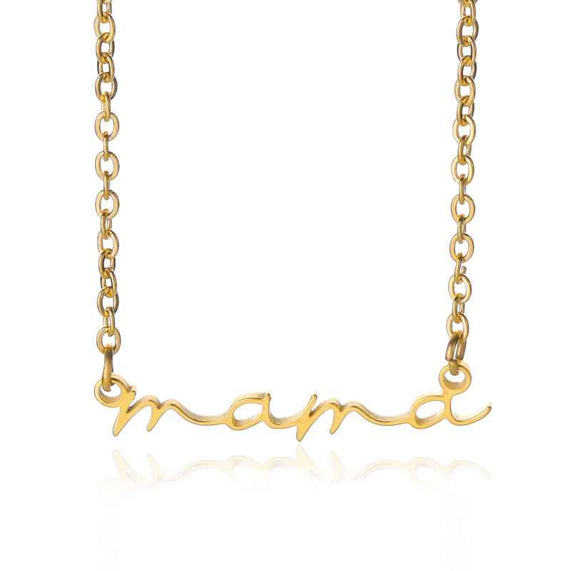Aurelia Link Necklace Mama Edition - Stylish Tribute Jewelry for Moms