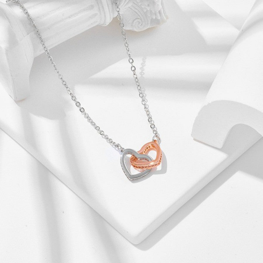 Amora Heart Link Necklace