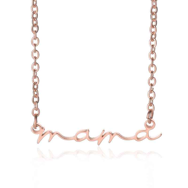 Aurelia Link Necklace Mama Edition - Stylish Tribute Jewelry for Moms