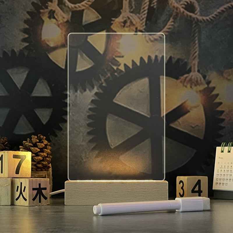 GlowScribe LightBoard | Light with USB and Erasable Pen