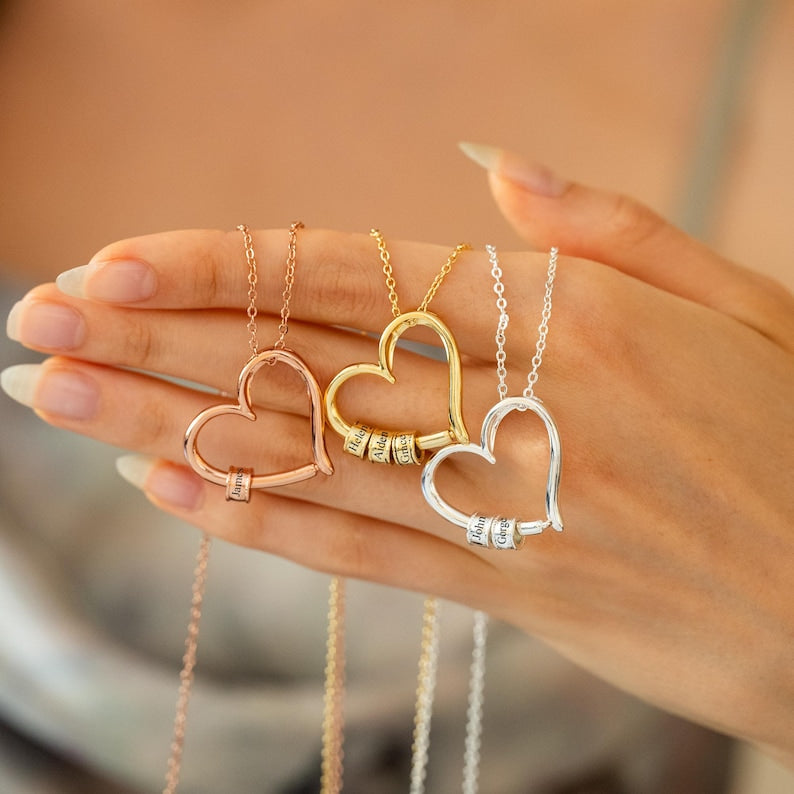 Forever in My Heart: Personalized Name Necklace