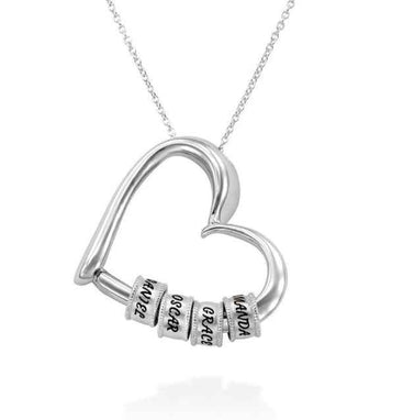 Forever in My Heart: Personalized Name Necklace