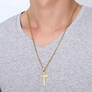 Valor Cross Necklace - Elegant Faith-Inspired Jewelry for Every Occasion