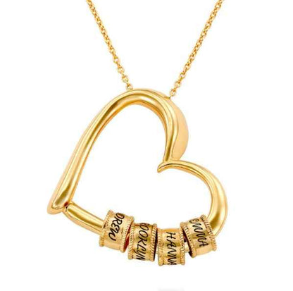 Forever in My Heart: Personalized Name Necklace