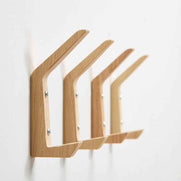 Minimalist Wooden Hanging Hooks for Elegant and Functional Home Organization