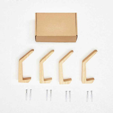 Minimalist Wooden Hanging Hooks for Elegant and Functional Home Organization