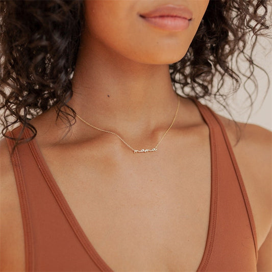 Aurelia Link Necklace - Mama Edition