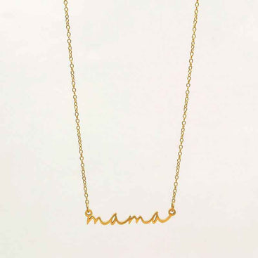 Aurelia Link Necklace Mama Edition - Stylish Tribute Jewelry for Moms