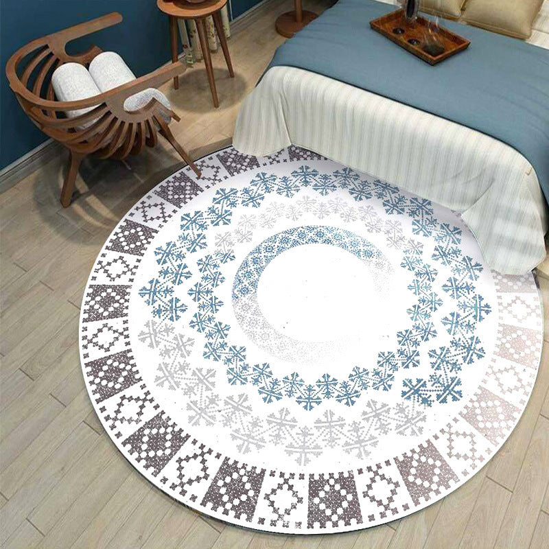 Modern Round Living Room Rug – Stylish and Comfortable Home Décor