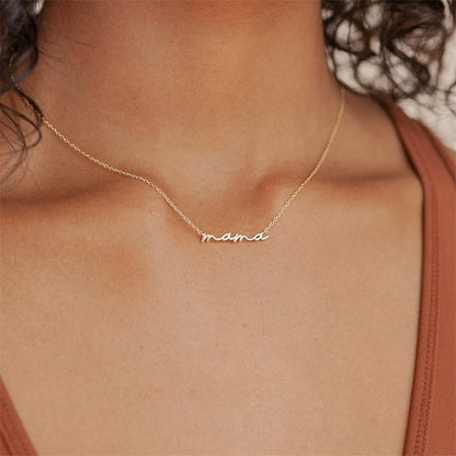Aurelia Link Necklace - Mama Edition