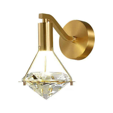 Diamond Glow Wall Light - Elegant Illumination for Your Space
