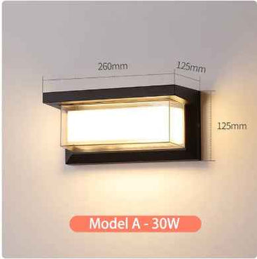 Waterproof Outdoor Wall Lamp – Garden, Patio & Porch LED Lighting for Security