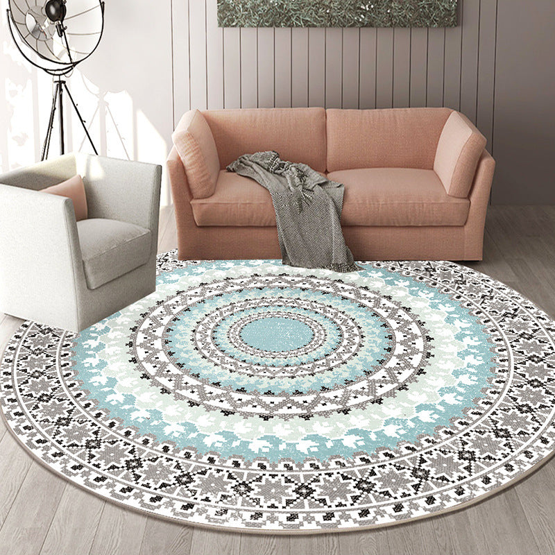 Modern Round Living Room Rug – Stylish and Comfortable Home Décor