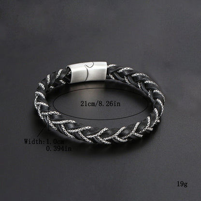 Vireo Leather Ring Bracelet