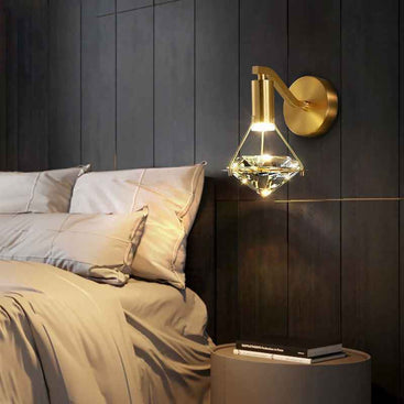 Diamond Glow Wall Light - Elegant Illumination for Your Space