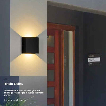 LED Wall Lamp – Indoor & Outdoor Garden, Patio, and Balcony Light
