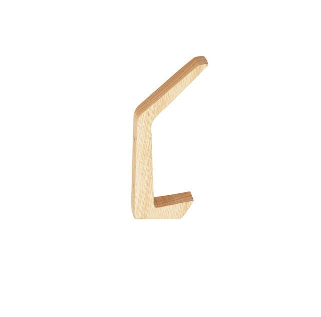 Simple wood wall hooks to complement any home interior.