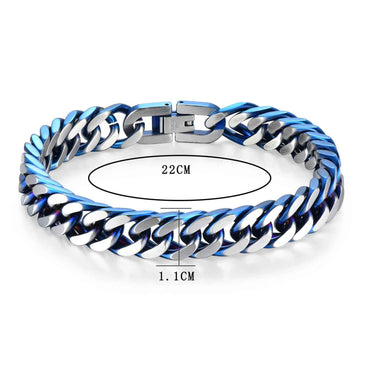 Caelum Steel Link Bracelet - Elegant and Durable Metal Jewelry