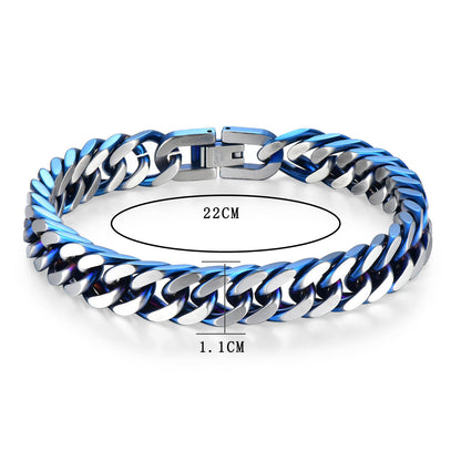 Caelum Steel Link Bracelet