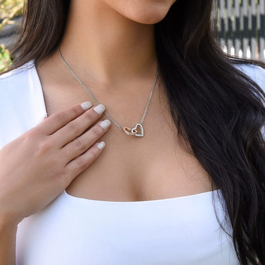Amora Heart Link Necklace