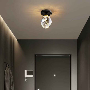 Crystal Aisle Ceiling Light - Elegant Luxury Glass & Metal Pendant Lighting