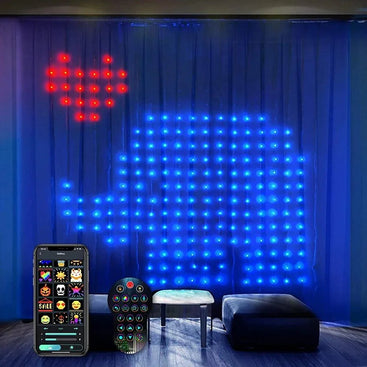 GlowCurtain SmartLight - APP + Remote
