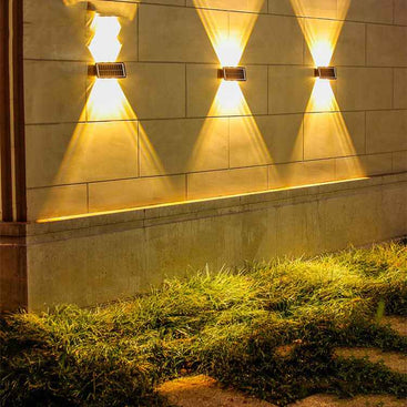 Solar Outdoor Wall Lights - Waterproof & Energy-Efficient