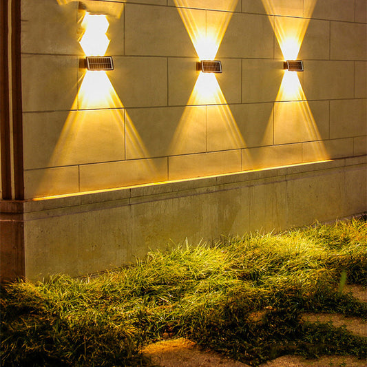 High-quality solar outdoor wall lights with waterproof design and durable materials for all-weather outdoor lighting.