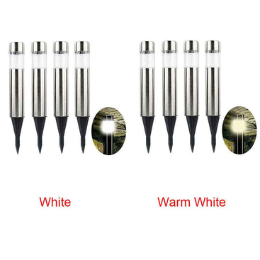 Solar Lawn Lights - Eco-Friendly Cylindrical Design for Bright Outdoor Spaces